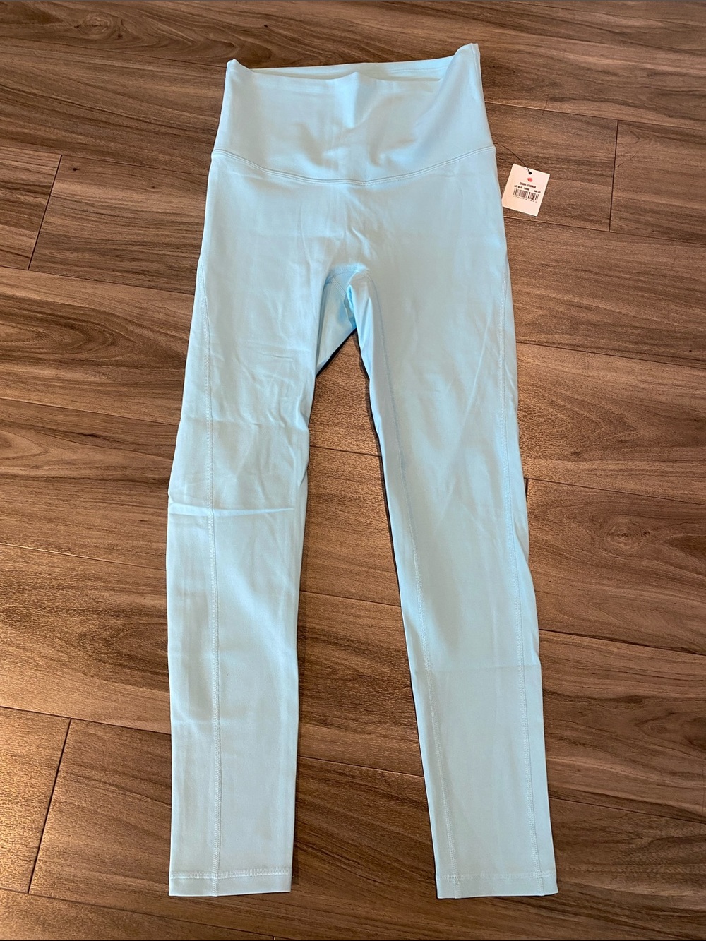 Pure Barre Light Blue High-Waist Leggings
